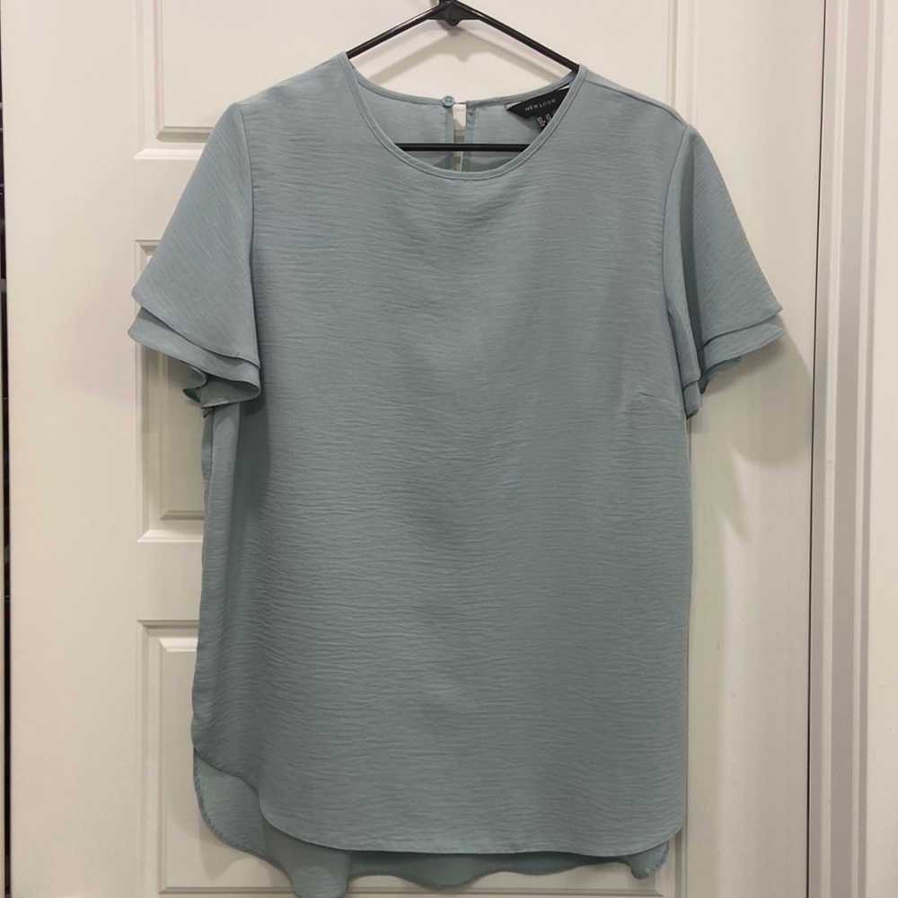 Ruffle Sleeve Top